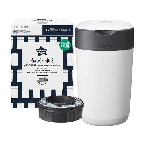 Tommee Tippee Twist and Click Advanced Nappy Bin