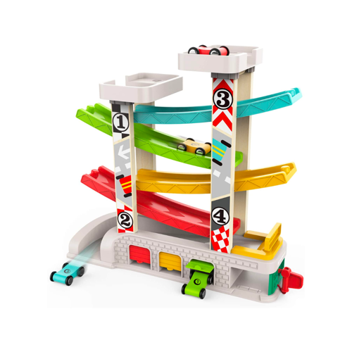 Wooden Car Ramp & Garage